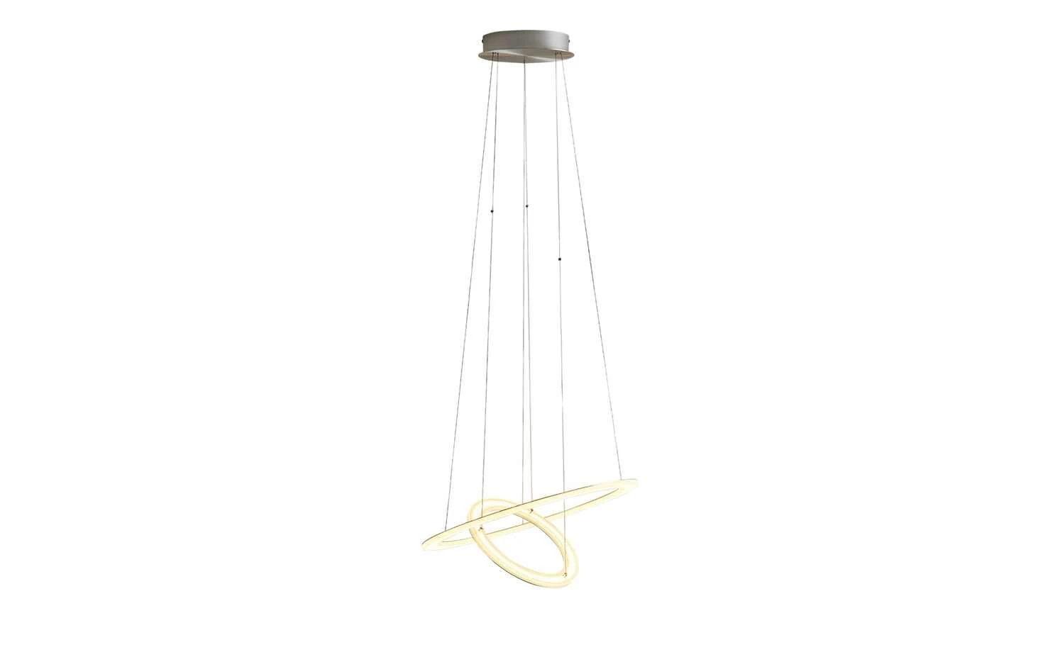 B-Leuchten LED-Pendelleuchte, Nickel matt/ chrom abgesetzt 11 B-Leuchten LED-Pendelleuchte, Nickel matt/ chrom abgesetzt – Bild 11