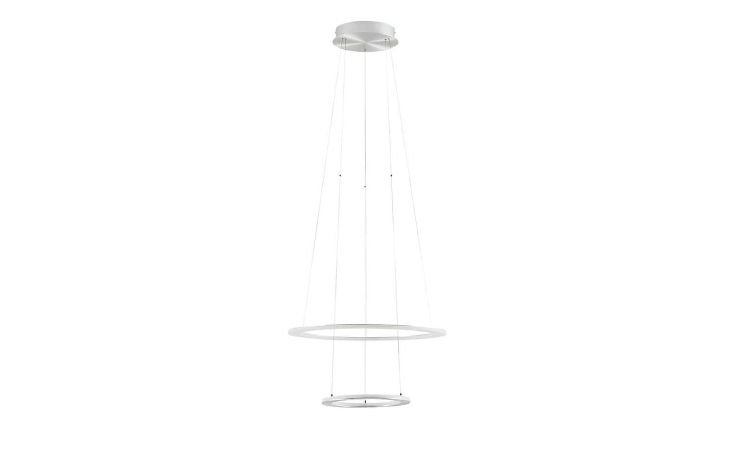 B-Leuchten LED-Pendelleuchte, Nickel matt/ chrom abgesetzt 5 B-Leuchten LED-Pendelleuchte, Nickel matt/ chrom abgesetzt – Bild 5