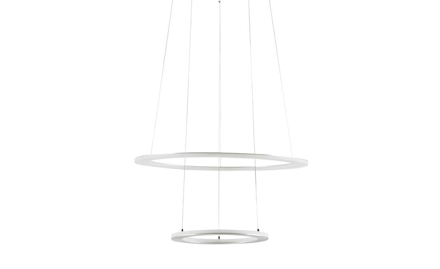 B-Leuchten LED-Pendelleuchte, Nickel matt/ chrom abgesetzt 6 B-Leuchten LED-Pendelleuchte, Nickel matt/ chrom abgesetzt – Bild 6