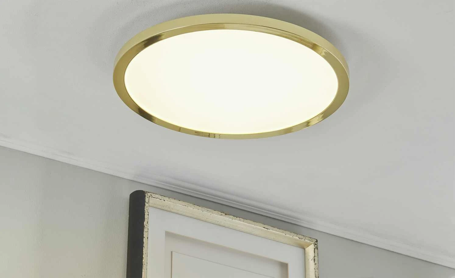 KHG LED-Deckenleuchte, messing-blank 1 KHG LED-Deckenleuchte, messing-blank