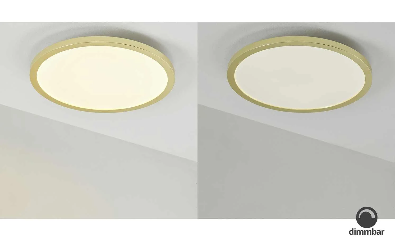 KHG LED-Deckenleuchte, messing-blank 5 KHG LED-Deckenleuchte, messing-blank – Bild 5