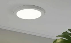 LED-Panel, weiß-matt, rund