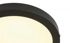 LED-Deckenleuchte, rund, schwarz -Innenleuchten Verkaufsladen 665365 4 202104291236