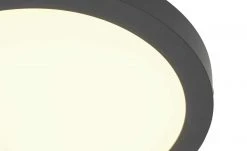 LED-Deckenleuchte, rund, dunkelgrau -Innenleuchten Verkaufsladen 665381 3 202105112233