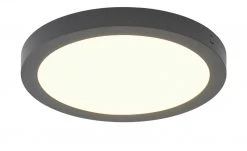 LED-Deckenleuchte, rund, dunkelgrau -Innenleuchten Verkaufsladen 665381 4 202105112233