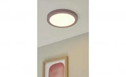 LED-Deckenleuchte, rund, violett