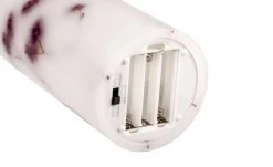 LED-Echtwachs-Kerzen 2er-Set, weiß mit Blumen 13 LED-Echtwachs-Kerzen 2er-Set, weiß mit Blumen -Innenleuchten Verkaufsladen 665443 7 202201191242