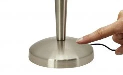 KHG Tischlampe nickel matt mit Touchdimmer -Innenleuchten Verkaufsladen 684160 4 202106211241