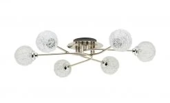 Paul Neuhaus Deckenleuchte nickel matt 6-flammig -Innenleuchten Verkaufsladen 684369 3 201811271454