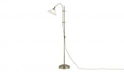 KHG Stehleuchte altmessing in Antik-Optik