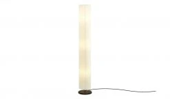 HOME STORY Stehlampe mit weißem Papierschirm rund -Innenleuchten Verkaufsladen 687323 4 201811271452