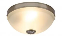 KHG Deckenlampe Messing mit Milchglas