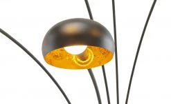 HOME STORY Bogenleuchte schwarz mit 5 Armen -Innenleuchten Verkaufsladen 688641 11 202204191232