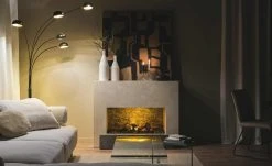 HOME STORY Bogenleuchte schwarz mit 5 Armen -Innenleuchten Verkaufsladen 688641 4 202204191232