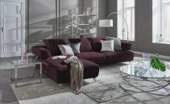 HOME STORY Bogenleuchte mit weißem Stoffschirm -Innenleuchten Verkaufsladen 688647 33 202002140030