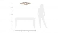 Deckenleuchte Sternenhimmel Holz weiß -Innenleuchten Verkaufsladen 691577 5 202001282234