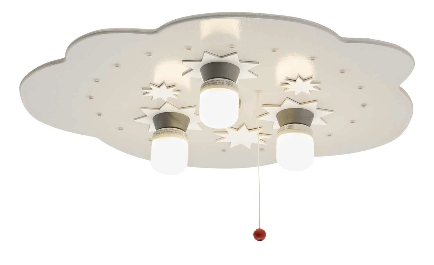 Deckenleuchte Sternenhimmel Holz weiß 1 Deckenleuchte Sternenhimmel Holz weiß