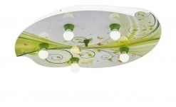 Deckenleuchte, Fantasie, gelb