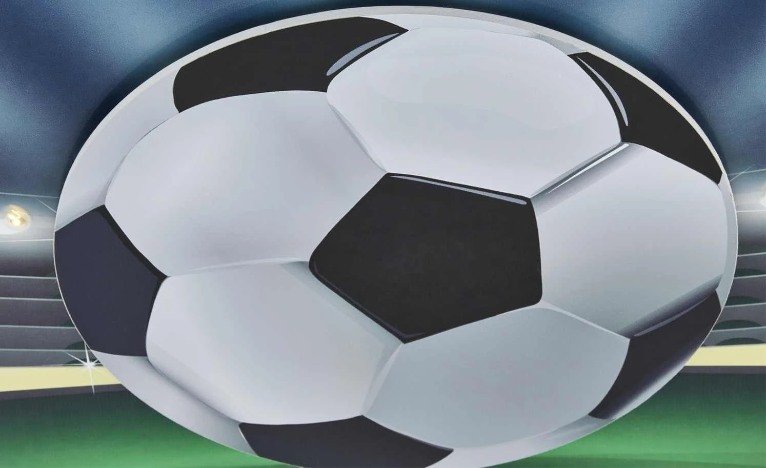 Deckenleuchte mit Stadion-Motiv 2 Deckenleuchte mit Stadion-Motiv – Bild 2