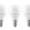 LED 3-er Pack, Tropfen E14 4W, 250lm, 2700K