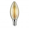 LED Vintage Kerze E14/2W gold