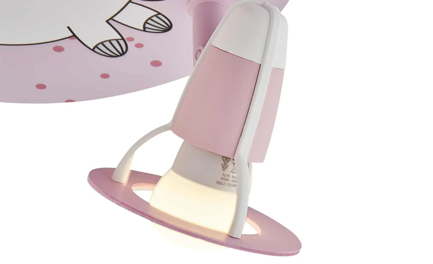 Deckenstrahler, 3-flammig, Rosa Einhorn Babsy 3 Deckenstrahler, 3-flammig, Rosa Einhorn Babsy – Bild 3