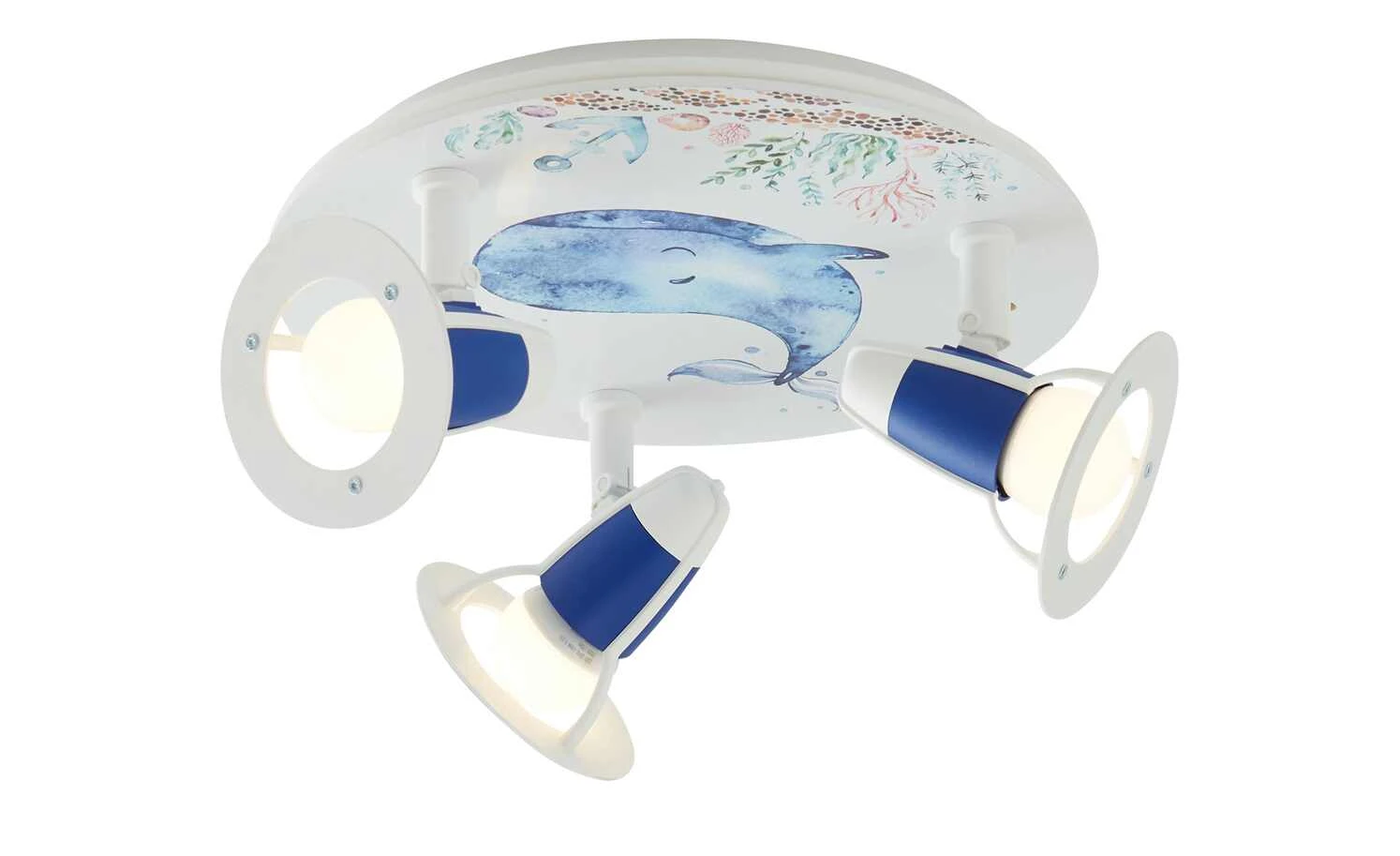 Deckenleuchte, 3-flammig, `Paul Pottwal` 5 Deckenleuchte, 3-flammig, `Paul Pottwal` – Bild 5